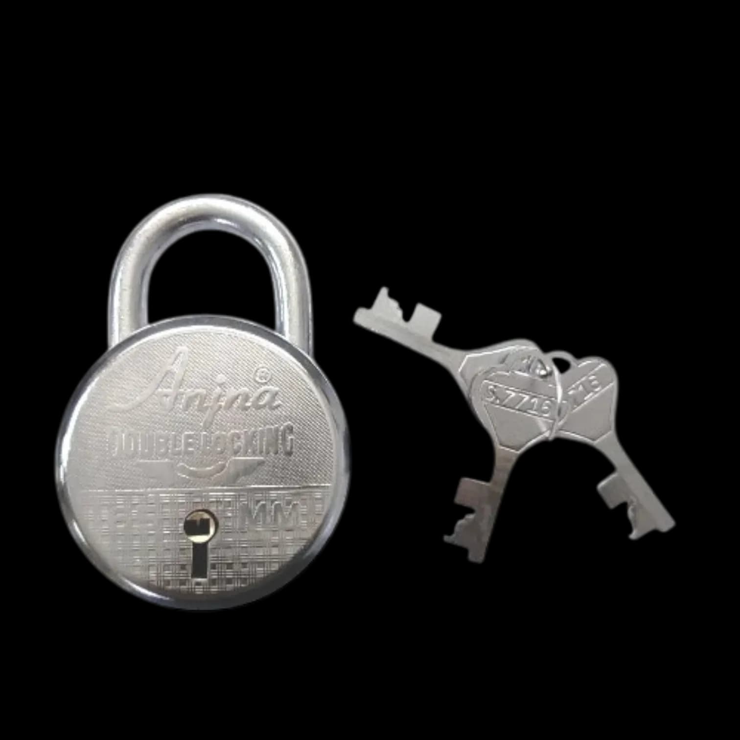 Anjna Padlock Double Locking 65mm (5 Pcs)