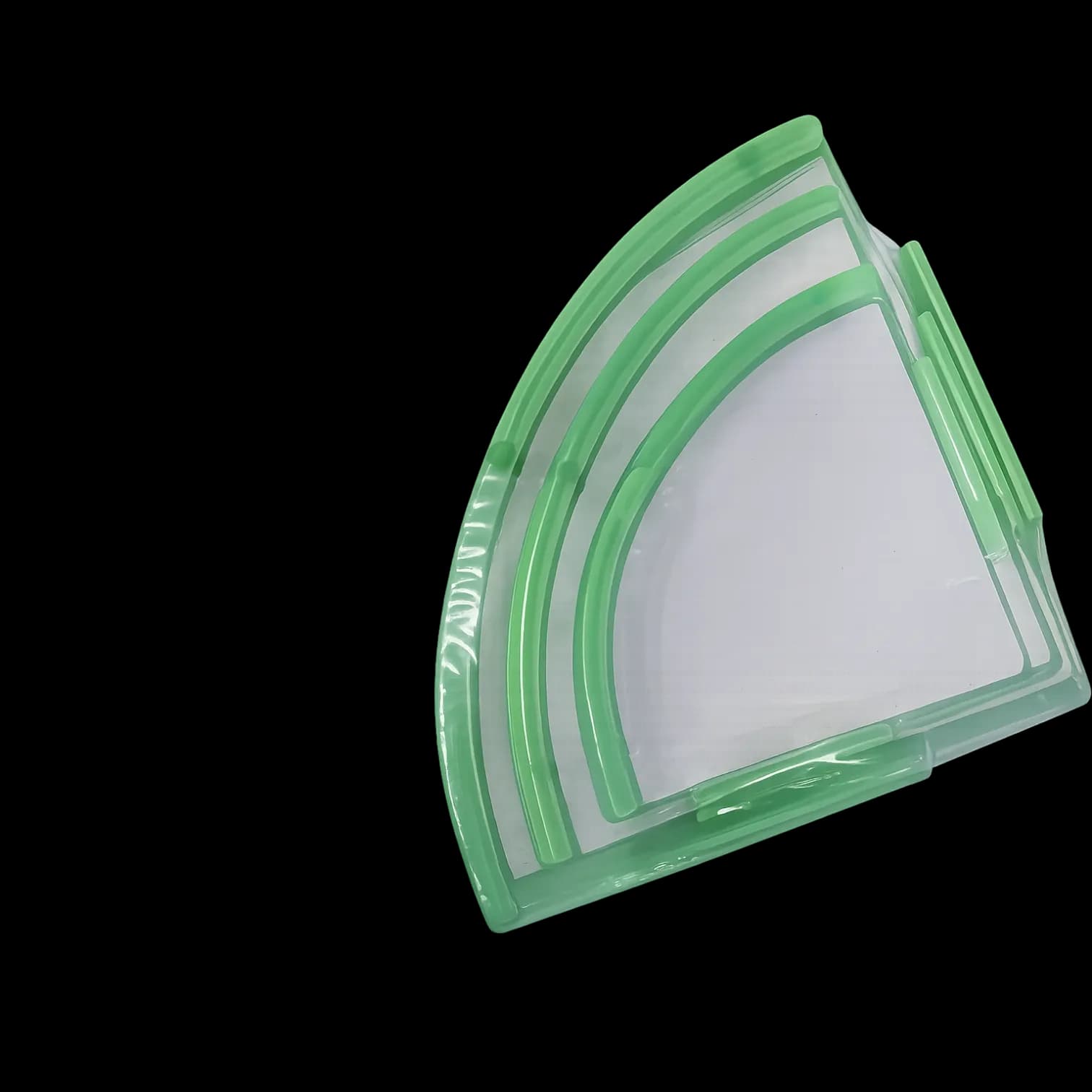 Anjna Plastic Corner Green 3Pcs (1 Set)