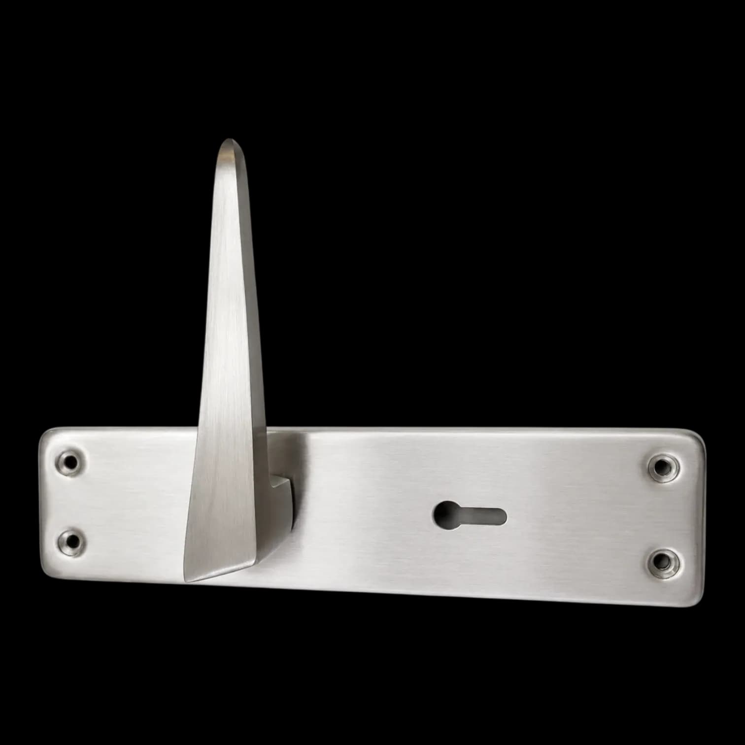 Anjna Iron Mortise Lock K/Y 8" SS finish 602