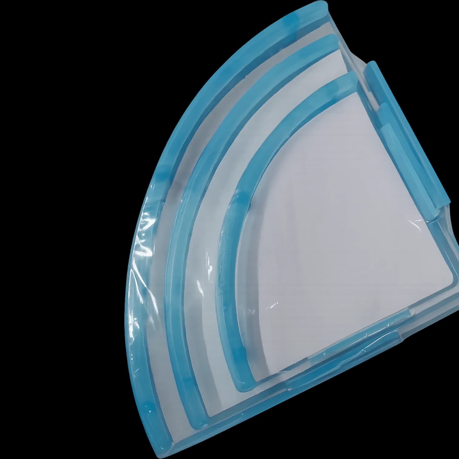 Anjna Plastic Corner Blue 3Pcs (1 Set)