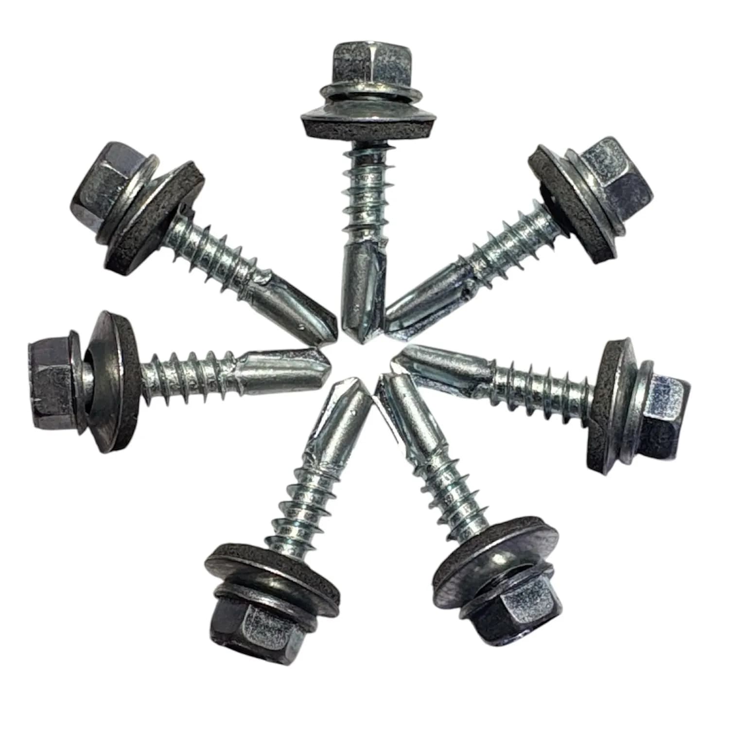 Hi Fix Hex Head Self Drilling Screw 25x12mm (500 Pcs)