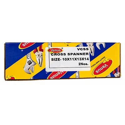 Venus Cross Spanner L230mm 10x11x13x14 (10 set) — image 1