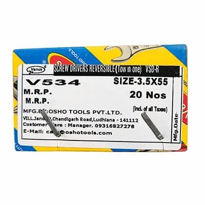Venus V534 Screw Dr (2 in 1) 3.50x55mm (20 Pcs) — image 1