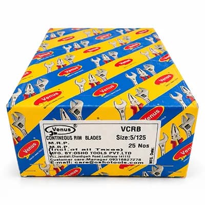 Venus 125mmX20 Continuous Rim Blade (5 Pcs) — image 1