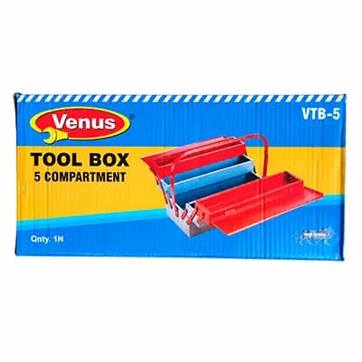 Venus Tool Box with 5 Compartments VTB-5 — image 1