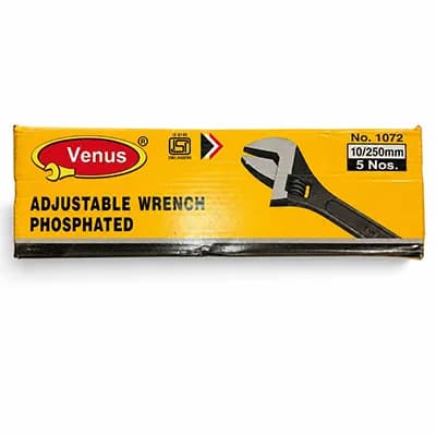 Venus 1072 Adjustable Wrenches Ph10''/250mm (5 Pcs) — image 1