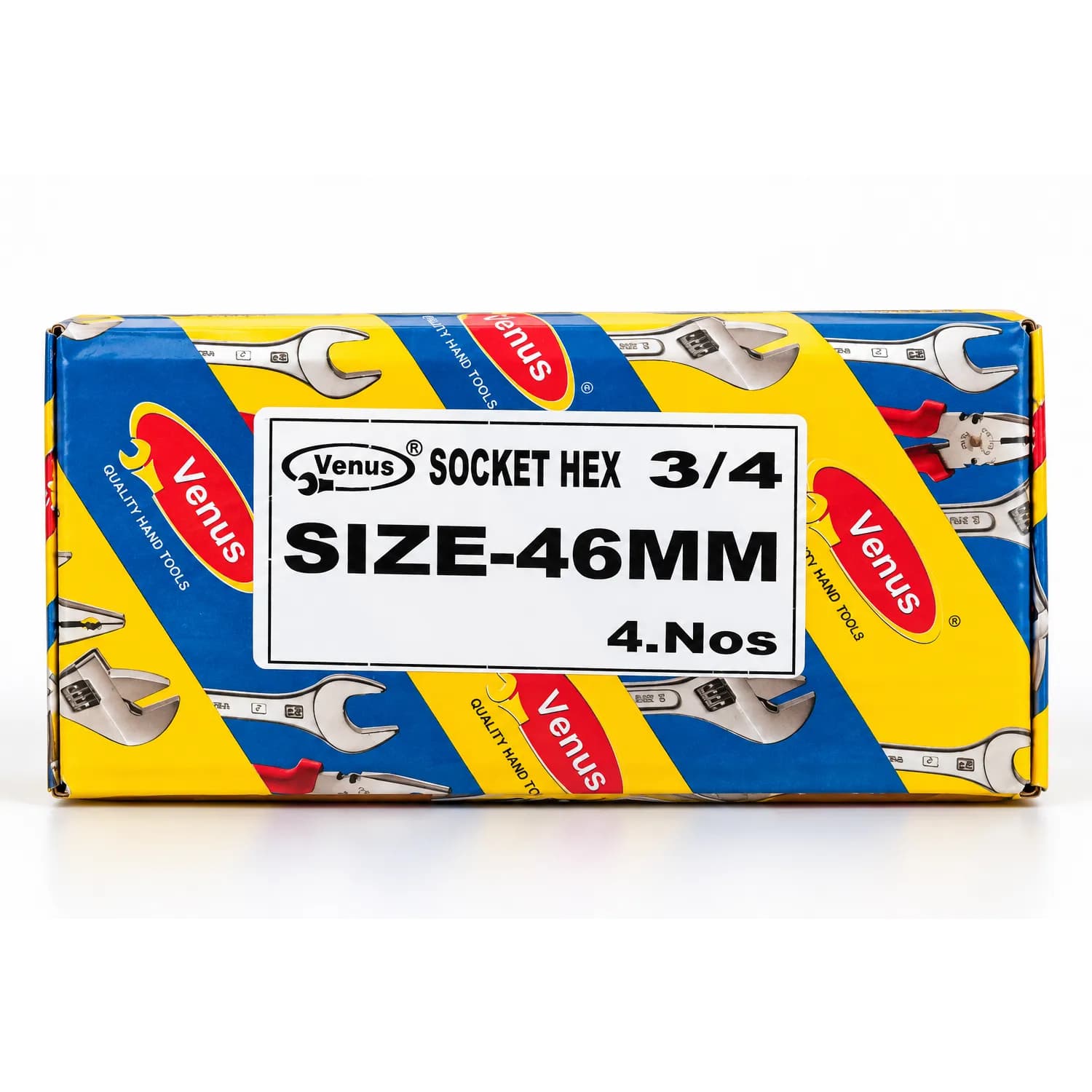 Venus 46mm Socket Hex (3/4" SQ Drive) 4 Pcs — image 1