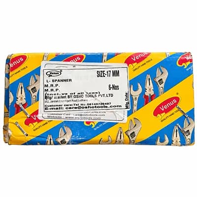 Venus L17 L-Spanner 17mm (6 Pcs) — image 1