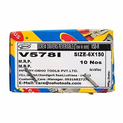 Venus V578i Screw Dr (2 in 1) 6x150mm insulated (10 Pcs) — image 1