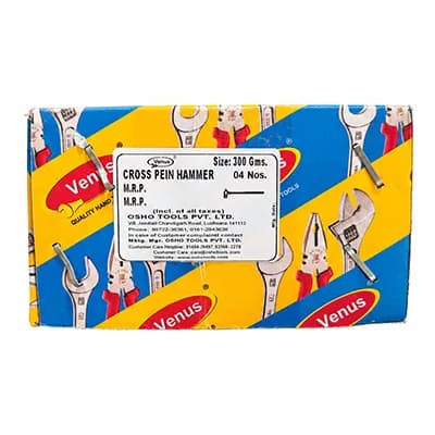 Venus Cross Pein Hammer 300Gms (4 Pcs) — image 1