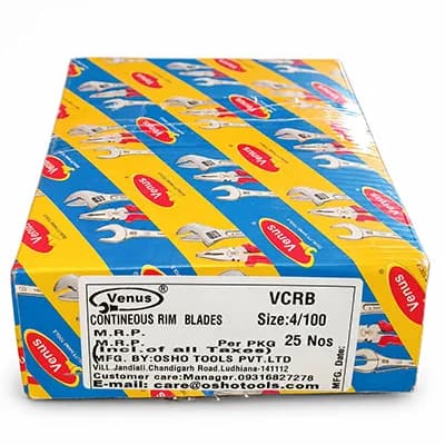 Venus 110mmX20 Continuous Rim Blade (5 Pcs) — image 1
