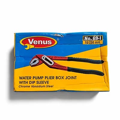 Venus Water Pump Plier With Sleeve 10''/250mm (10 Pcs) — image 1