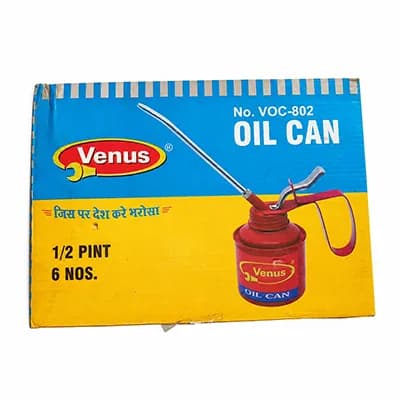 Venus 802 Hand Operated Oil Can 1/2 Pint (6 Pcs) — image 1