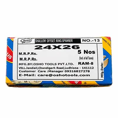 Venus Ring Spanner 24x26mm (5 Pcs) — image 1