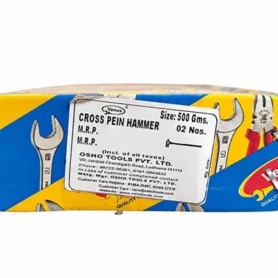Venus Cross Pein Hammer 500Gms (2 Pcs) — image 1