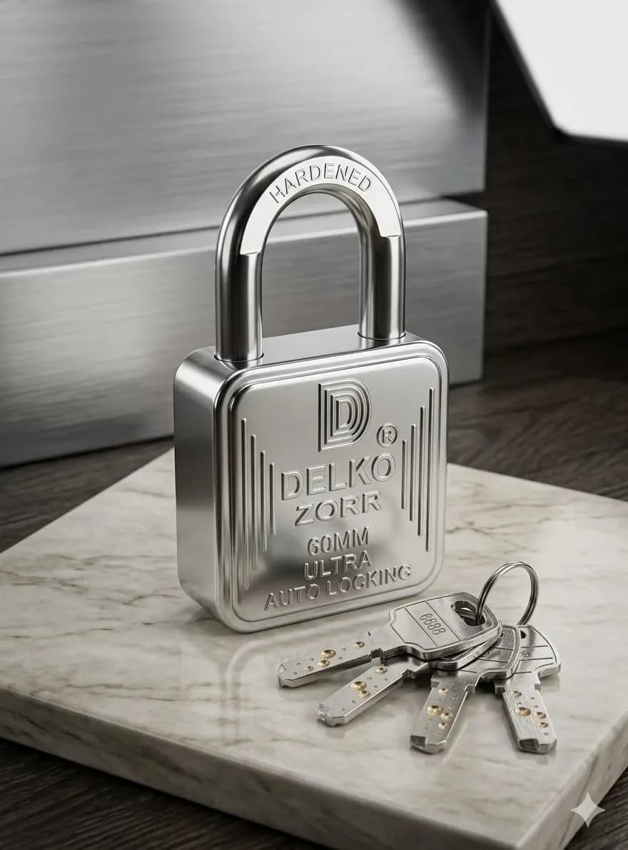 Delko-302 Zorr Padlock 60mm(6Pcs) — image 1