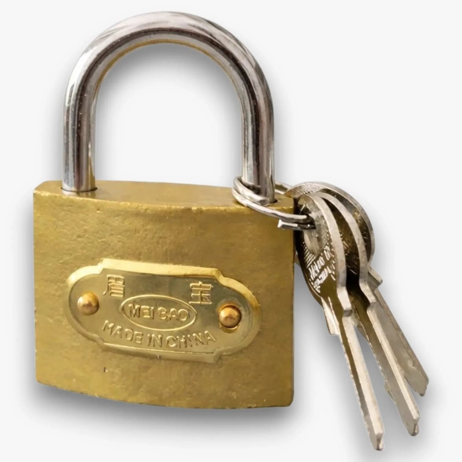 Meibao-Slim Padlock 38mm (12 Pcs)