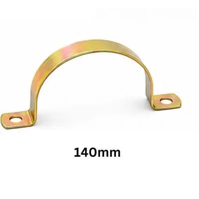 Keshav Ms Clamp Zinc Coated 140mm (60 Pcs)