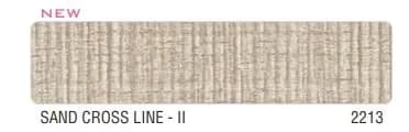 E3 Matt 2213 PVC Edge Banding-SAND CROSS LINEII 22mm x 0.8mm (50 Mtr)