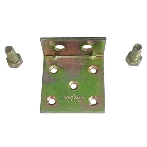 Anjna Iron Bed Socket Double Bolt 850Gm (1 Set)