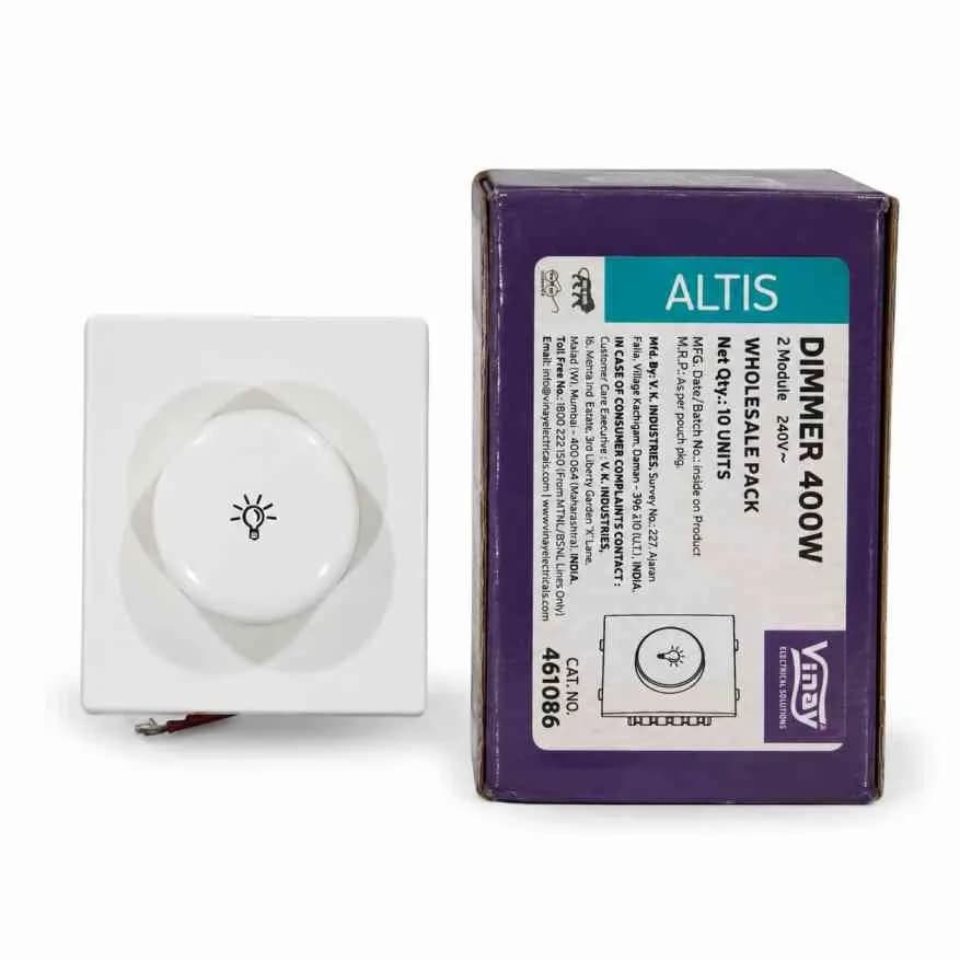 Vinay Altis Dimmer 400W 2M White (10Pcs)