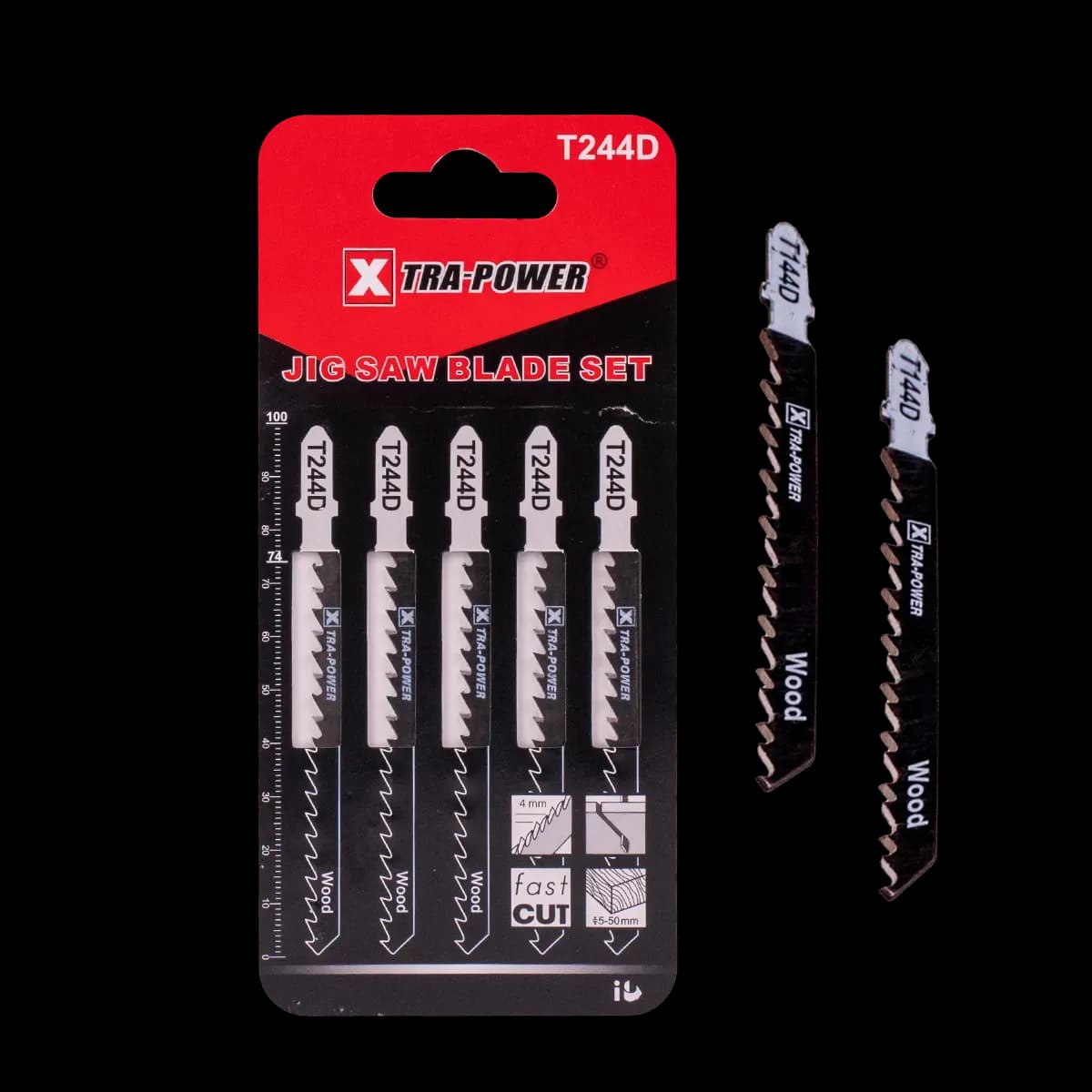 XP Jig Saw Blade T 244D (5 Pkt)