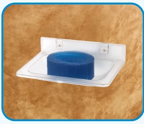 PP SOAP DISH SQUARE SINGLE K02