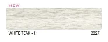 E3 Glossy 2227 PVC Edge Banding-WHITE TEAK II 22mm x 0.8mm (50 Mtr)