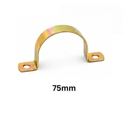 Keshav Ms Clamp Zinc Coated 75mm (60 Pcs)