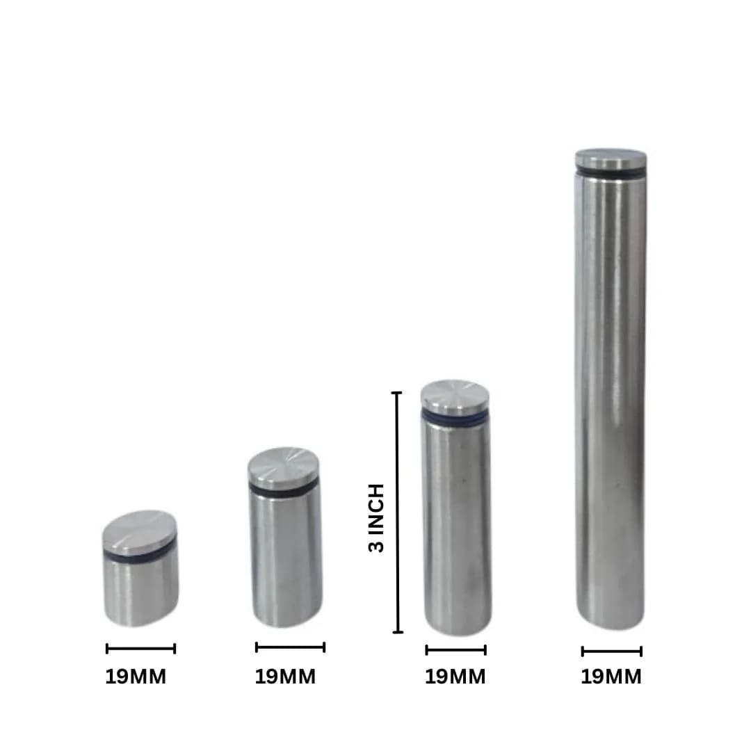 Glass Stud 25mm x 3" (25 Pcs)