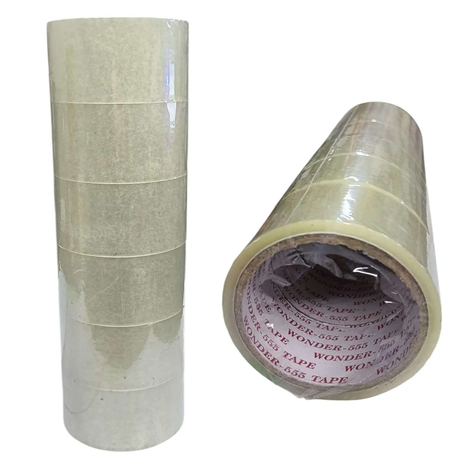 Bopp Clear Tape 2" 200Mtr (6 Pcs)