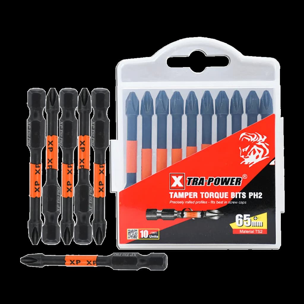Tamper Torque Bits 65mm (10 Pcs Pkt)