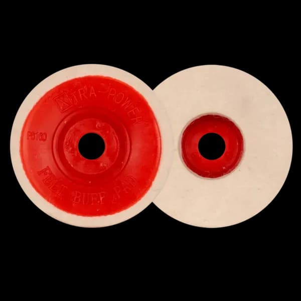XP Felt Buff Pad 4 " T14mm (20 Pcs)