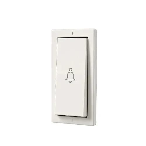 Vinay Adora Bell Push Switch 6Amp 2M White (10Pcs)