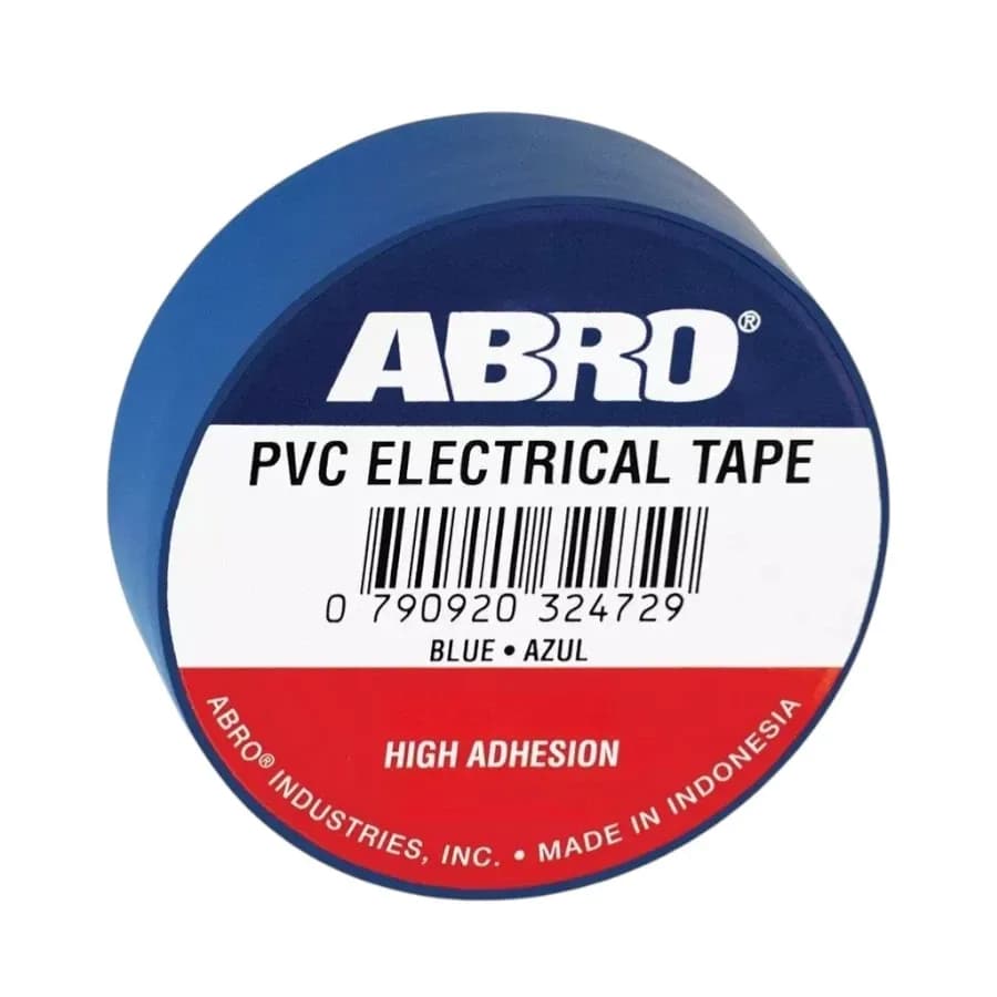 Abro Electric Pvc Tape 6 Mtr Blue (30 Pcs)