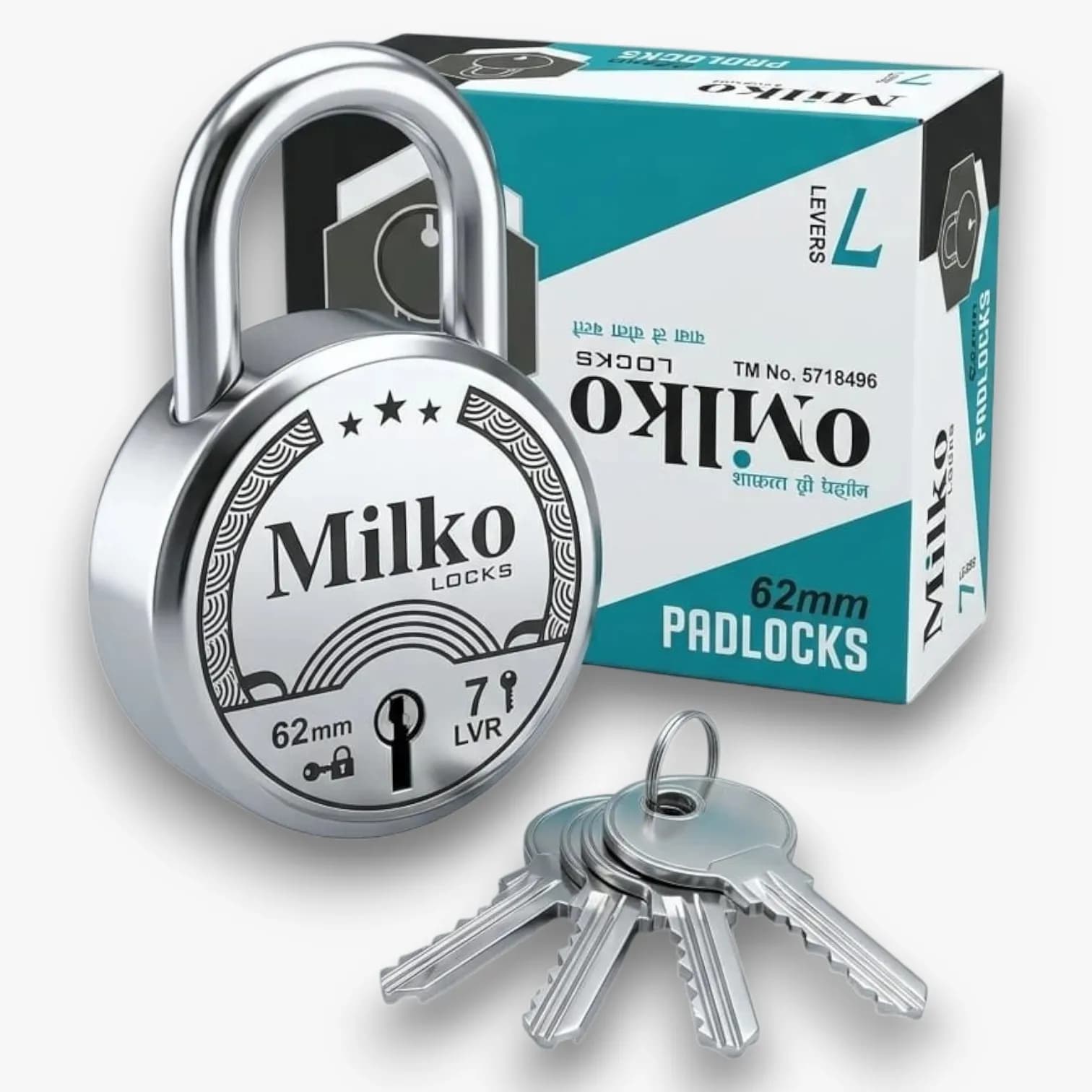 Mllko locks 62mm (5 Pcs)