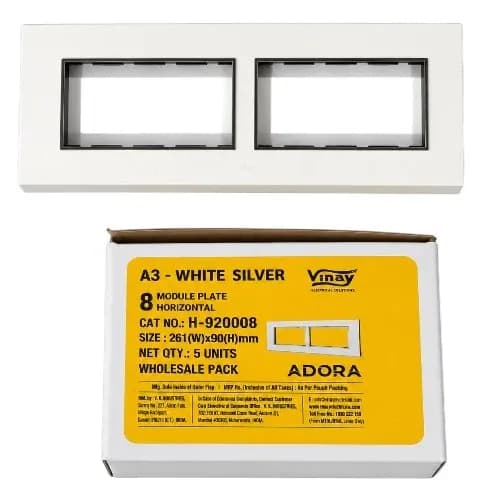 Vinay Adora A3 Modular Plate 8M-H (5 Pcs)