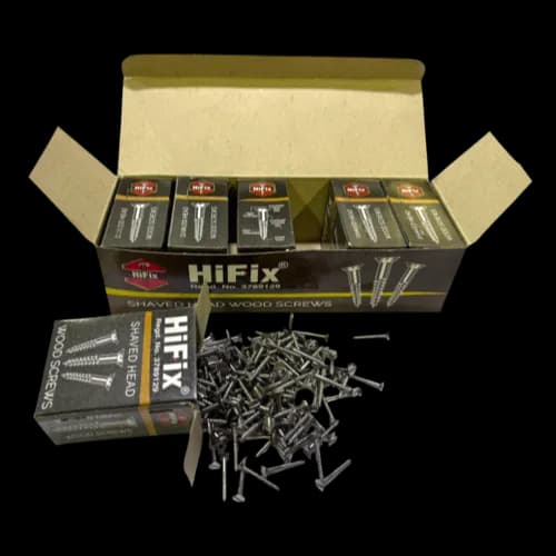 Hi Fix Standard MS Wood Screw 5 x 20mm (1200 Pcs)