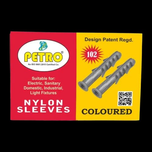 Petro 102 Plastic Sleeve Black 30mm (60 Pkt x 100 Pcs)