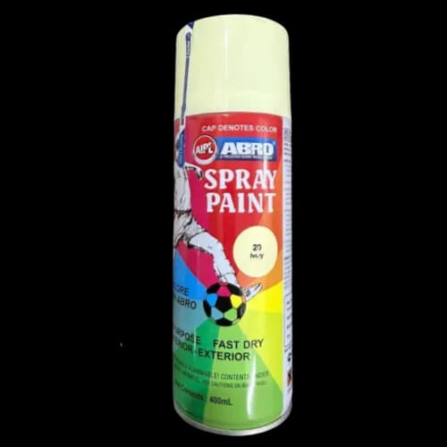 Abro Spray Paint 20 ivory (6 Pcs)