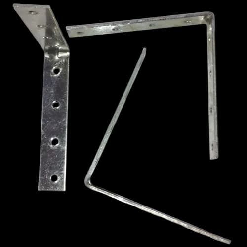 Petro 498 Pure SS L patti (Angle Bracket) 4''x4'' (50 Pcs)