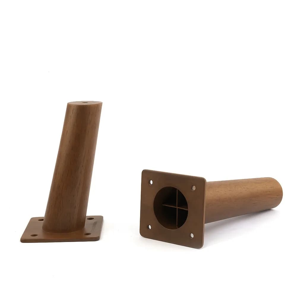 PP SL09BR Sofa Leg Angle 160 MM Brown (75 Pcs)