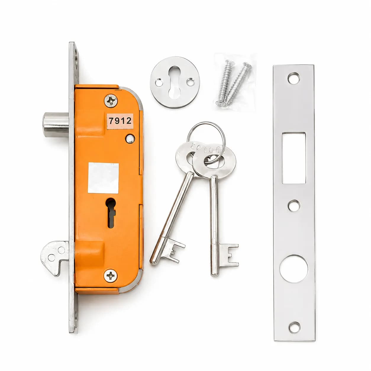 0684 Ent. Sliding Dead Lock 38mm (6 Pcs) — image 1