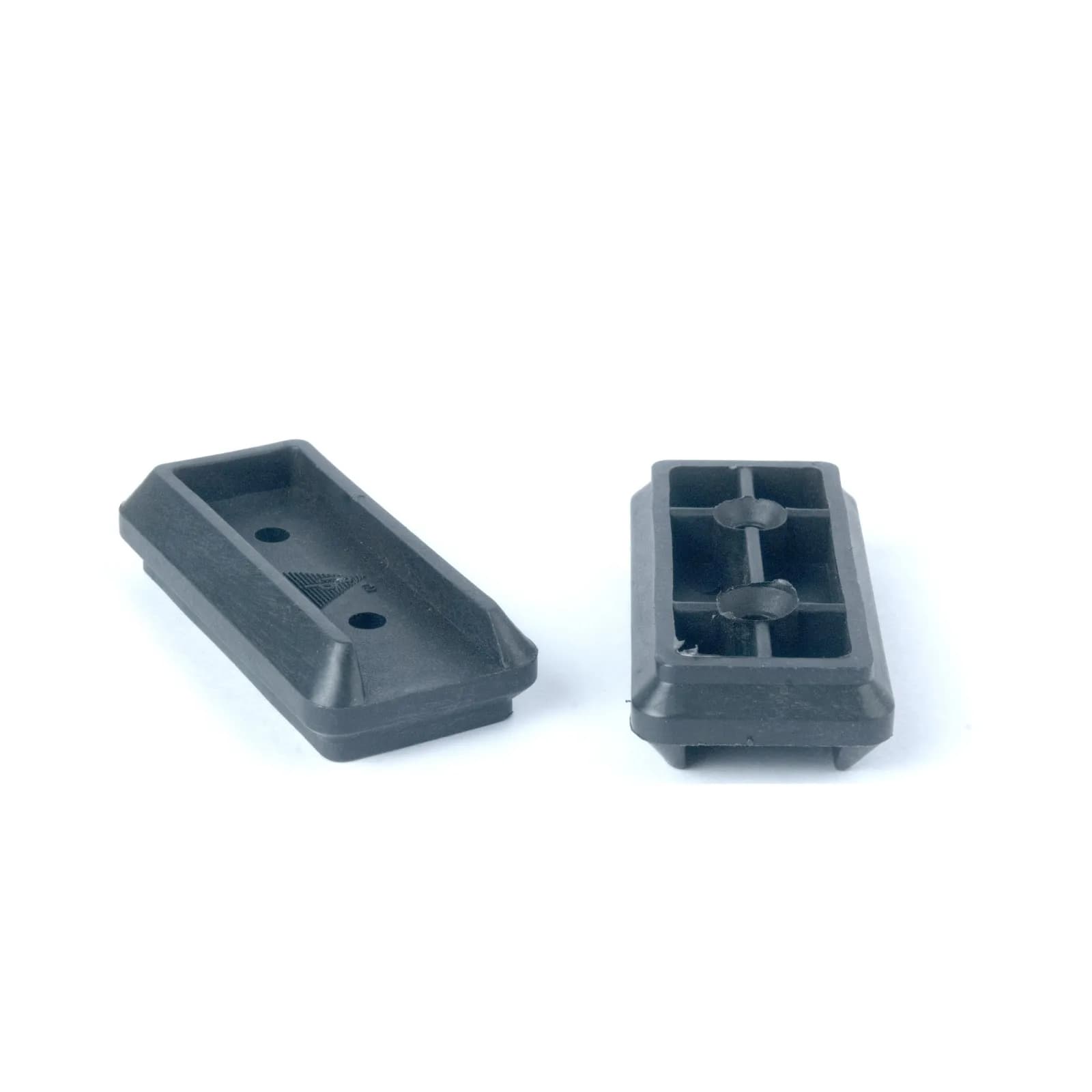 PP BF013 Buffer Biscuit Shape Heavy Long 3 Side Black (1000 Pcs)