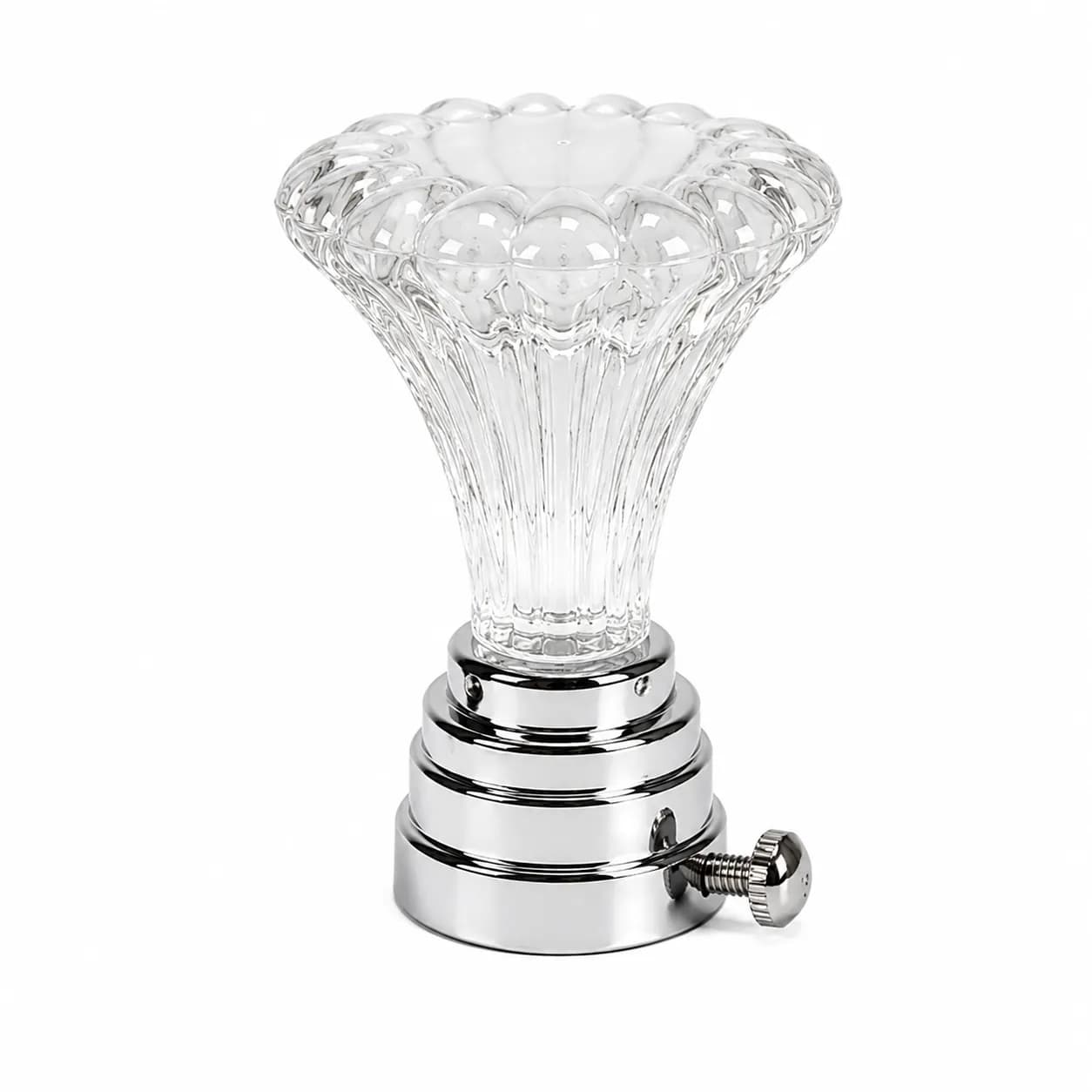 SV 1009 B Luxurious Curtain Bracket Clear (4 Set)