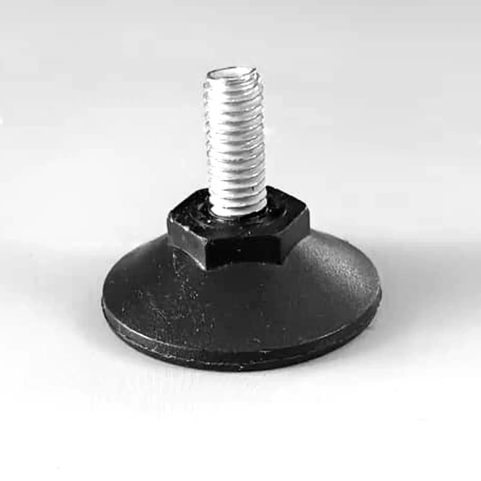 PP LVM8 Furniture Leveling Feet M8 Black (500 Pcs)
