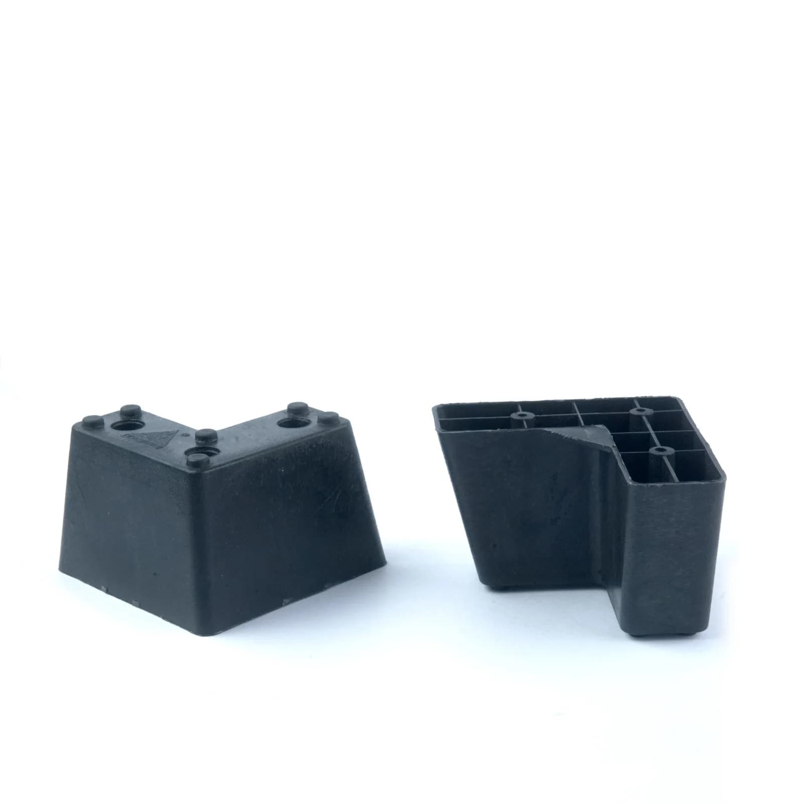 PP SL01 Sofa leg 3" L Shape Regular Black (96 Pcs)