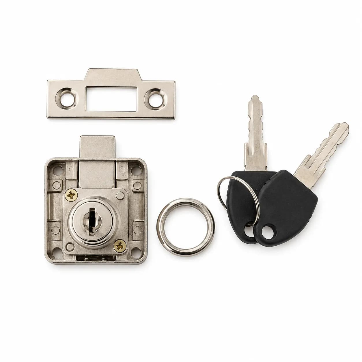0613 Auto Latch Lock 23mm Chorme (12 Pcs) — image 1