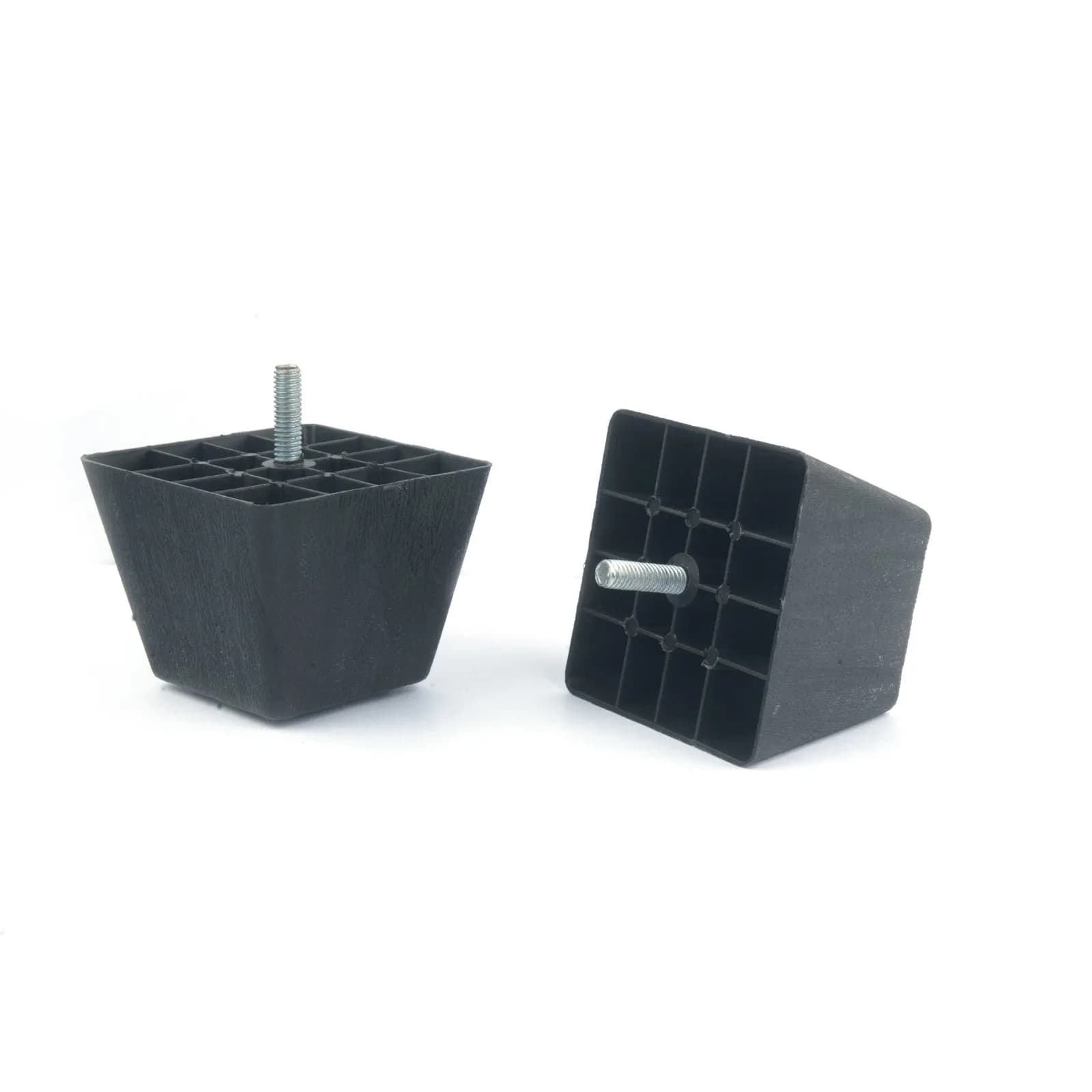 PP SL06 Sofa Leg 3" Square Shape Black (120 Pcs)