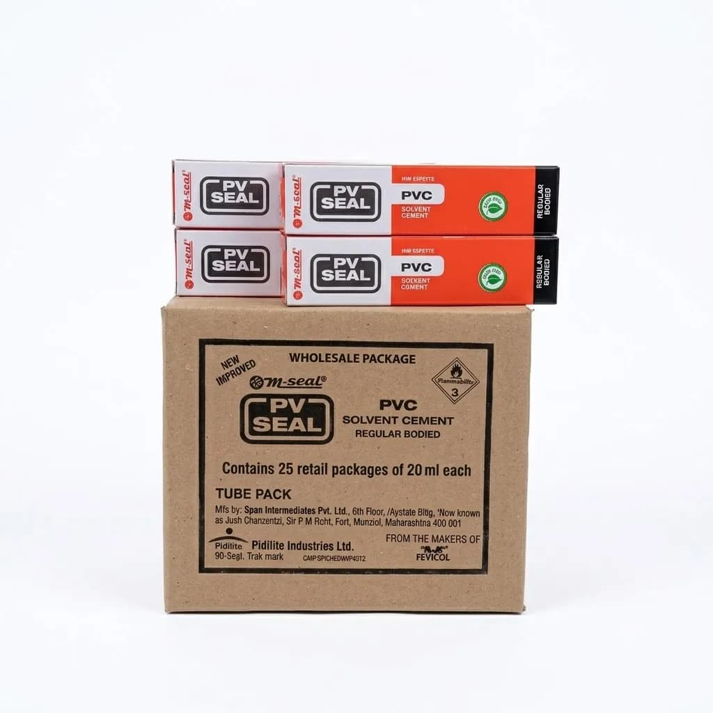 M-Seal PVC Solvent 20ml (25 Pcs)